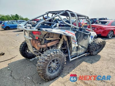 Czwarte zdjęcie samochodu z boku: 2015 POLARIS RZR UTILITY VEHICLE VIN:3NSVDE990FF368387 - miniatura