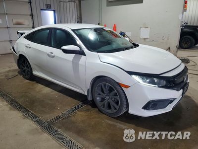 Czwarte zdjęcie samochodu z boku: 2020 HONDA CIVIC SPORT VIN:2HGFC2F82LH601258 - miniatura