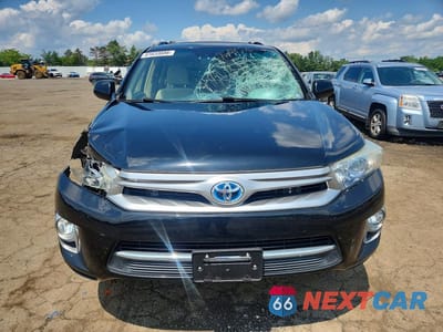 Piąte zdjęcie samochodu w środku: 2012 TOYOTA HIGHLANDER HYBRID VIN:JTEBC3EH1C2009911 - miniatura