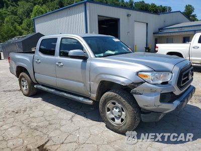 Czwarte zdjęcie samochodu z boku: 2021 TOYOTA TACOMA SR V6 VIN:3TMCZ5AN2MM373795 - miniatura