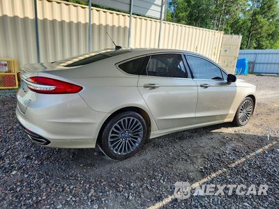 Trzecie zdjęcie samochodu z tyłu: 2017 FORD FUSION SE VIN:3FA6P0H96HR189229 - miniatura