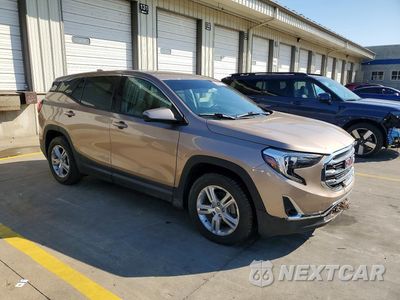Czwarte zdjęcie samochodu z boku: 2018 GMC TERRAIN SLE VIN:3GKALMEVXJL286097 - miniatura