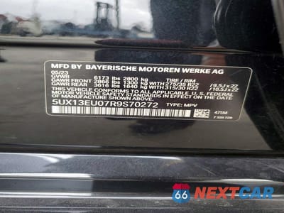 Zdjęcie 13 z 13 samochodu: 2024 BMW X5 SDRIVE 40I VIN:5UX13EU07R9S70272 - miniatura