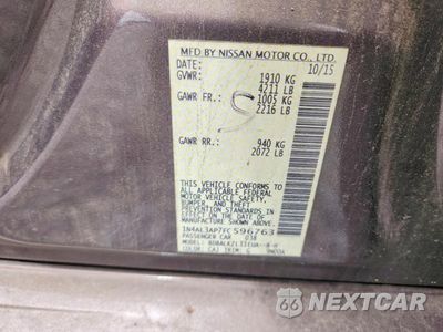 Zdjęcie 21 z 22 samochodu: 2015 NISSAN ALTIMA 2.5 SV VIN:1N4AL3AP7FC596763 - miniatura