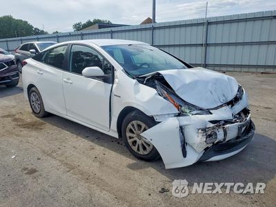 Czwarte zdjęcie samochodu z boku: 2021 TOYOTA PRIUS LE VIN:JTDKAMFU4M3145361 - miniatura