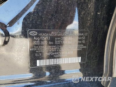 Zdjęcie 12 z 12 samochodu: 2013 HYUNDAI ELANTRA GLS VIN:5NPDH4AE5DH393658 - miniatura