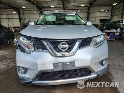 Piąte zdjęcie samochodu w środku: 2014 NISSAN ROGUE SV VIN:5N1AT2MV9EC838980 - miniatura