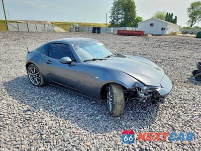 Czwarte zdjęcie samochodu z boku: 2023 MAZDA MX-5 MIATA GRAND TOURING VIN:JM1NDAM79P0559564 - miniatura