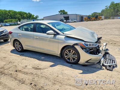 Czwarte zdjęcie samochodu z boku: 2018 HYUNDAI ELANTRA SEL VIN:KMHD84LF5JU471603 - miniatura