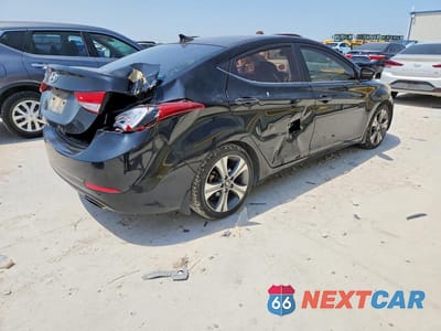 Trzecie zdjęcie samochodu z tyłu: 2014 HYUNDAI ELANTRA SPORT VIN:KMHDH4AH0EU174684 - miniatura