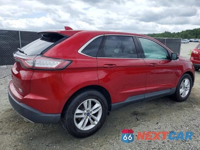 Trzecie zdjęcie samochodu z tyłu: 2015 FORD EDGE SEL VIN:2FMTK4J93FBB69850 - miniatura