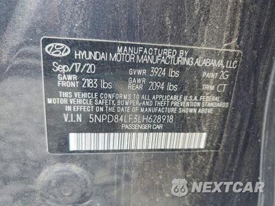 Zdjęcie 12 z 12 samochodu: 2020 HYUNDAI ELANTRA VALUE EDITION VIN:5NPD84LF3LH628918 - miniatura