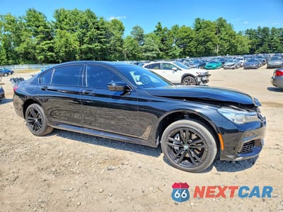 Czwarte zdjęcie samochodu z boku: 2019 BMW 740 XI VIN:WBA7E4C57KGV70292 - miniatura