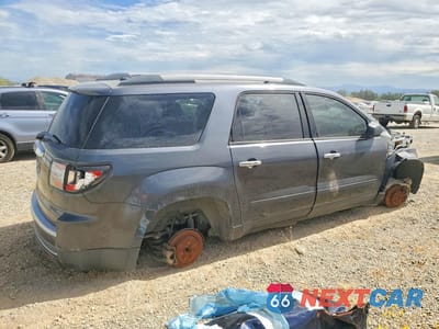 Trzecie zdjęcie samochodu z tyłu: 2013 GMC ACADIA SLE VIN:1GKKRNED0DJ231637 - miniatura