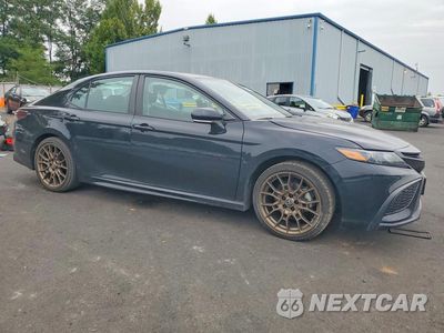 Czwarte zdjęcie samochodu z boku: 2023 TOYOTA CAMRY SE NIGHTSHADE VIN:4T1G11BK5PU101811 - miniatura
