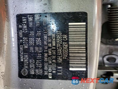 Zdjęcie 12 z 12 samochodu: 2023 HYUNDAI ELANTRA SEL VIN:KMHLS4AG7PU559537 - miniatura