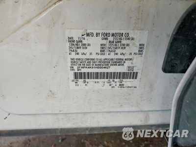Zdjęcie 13 z 13 samochodu: 2017 FORD EDGE TITANIUM VIN:2FMPK4K91HBB04627 - miniatura