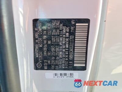 Zdjęcie 13 z 13 samochodu: 2018 HYUNDAI KONA SEL VIN:KM8K6CAA3JU111700 - miniatura