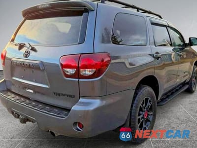 Czwarte zdjęcie samochodu z boku: 2021 TOYOTA SEQUOIA TRD PRO VIN:5TDEY5B10MS182254 - miniatura