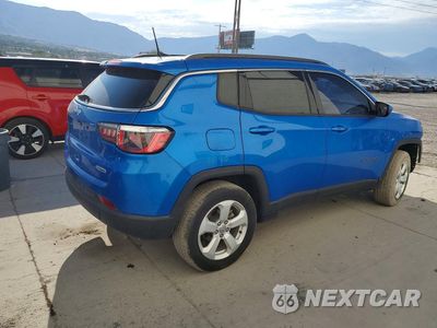 Trzecie zdjęcie samochodu z tyłu: 2019 JEEP COMPASS LATITUDE VIN:3C4NJDBB7KT781419 - miniatura
