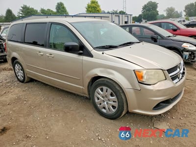 Czwarte zdjęcie samochodu z boku: 2014 DODGE GRAND CARAVAN SE VIN:2C4RDGBG2ER331240 - miniatura