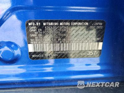 Zdjęcie 13 z 13 samochodu: 2023 MITSUBISHI OUTLANDER SPORT S/SE VIN:JA4ARUAUXPU004086 - miniatura