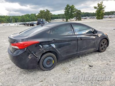 Trzecie zdjęcie samochodu z tyłu: 2013 HYUNDAI ELANTRA GLS VIN:5NPDH4AE8DH301636 - miniatura