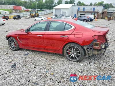 Drugie zdjęcie samochodu z przodu: 2021 GENESIS G70 3.3T VIN:KMTG74LEXMU074261 - miniatura