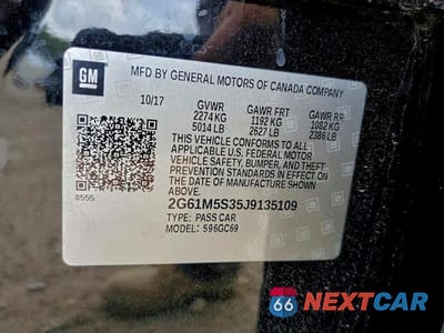 Zdjęcie 12 z 12 samochodu: 2018 CADILLAC XTS LUXURY VIN:2G61M5S35J9135109 - miniatura