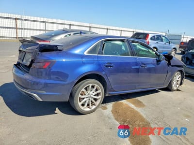Trzecie zdjęcie samochodu z tyłu: 2019 AUDI A4 PREMIUM PLUS VIN:WAUENAF43KN014212 - miniatura