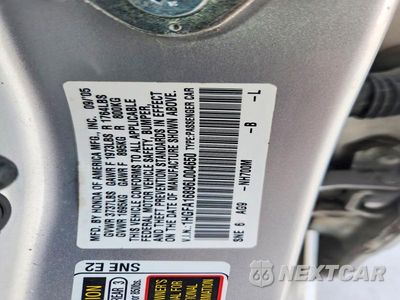 Zdjęcie 12 z 12 samochodu: 2006 HONDA CIVIC EX VIN:1HGFA16896L004650 - miniatura