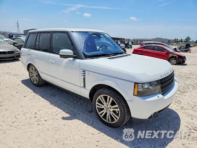 Czwarte zdjęcie samochodu z boku: 2012 LAND ROVER RANGE ROVER HSE LUXURY VIN:SALMF1D48CA387892 - miniatura