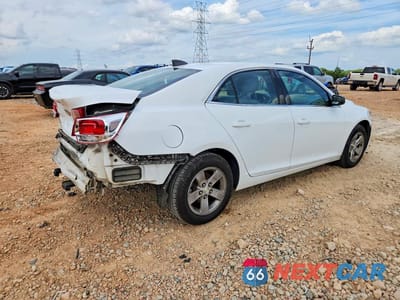 Trzecie zdjęcie samochodu z tyłu: 2016 CHEVROLET MALIBU LIMITED LS VIN:1G11B5SA7GF145943 - miniatura