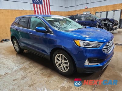 Czwarte zdjęcie samochodu z boku: 2021 FORD EDGE SEL VIN:2FMPK4J95MBA65200 - miniatura