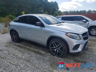 Czwarte zdjęcie samochodu z boku: 2018 MERCEDES-BENZ GLE COUPE 43 AMG VIN:4JGED6EB3JA095586 - miniatura