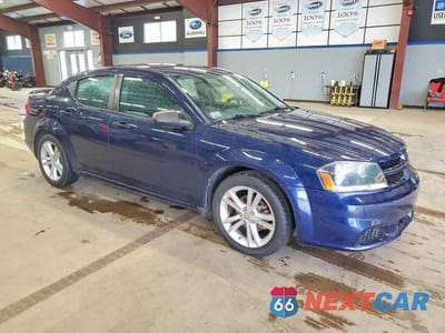 Czwarte zdjęcie samochodu z boku: 2014 DODGE AVENGER SE VIN:1C3CDZAG9EN104485 - miniatura