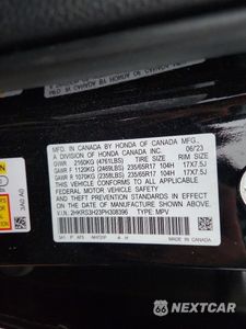 Zdjęcie 13 z 13 samochodu: 2023 HONDA CR-V LX VIN:2HKRS3H23PH308396 - miniatura