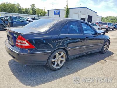 Trzecie zdjęcie samochodu z tyłu: 2007 MERCEDES-BENZ C 230 VIN:WDBRF52H17F927665 - miniatura