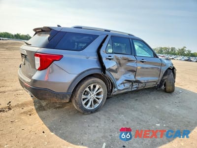 Trzecie zdjęcie samochodu z tyłu: 2021 FORD EXPLORER LIMITED VIN:1FMSK8FH0MGB03538 - miniatura