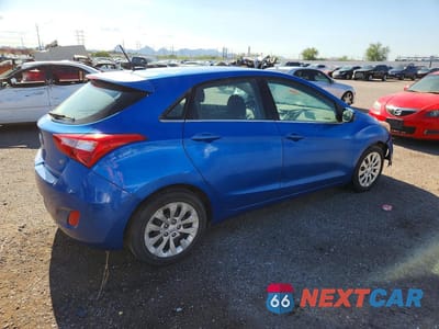 Trzecie zdjęcie samochodu z tyłu: 2017 HYUNDAI ELANTRA GT BASE VIN:KMHD35LH4HU350013 - miniatura