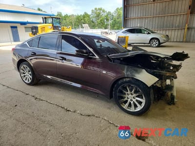Czwarte zdjęcie samochodu z boku: 2021 CADILLAC CT5 LUXURY VIN:1G6DM5RK0M0144776 - miniatura