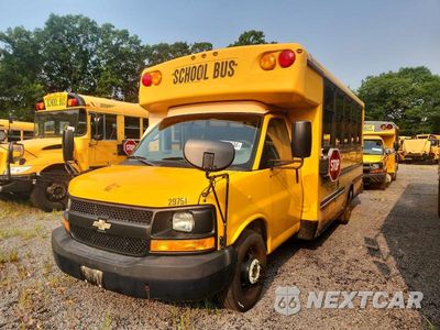Drugie zdjęcie samochodu z przodu: 2014 CHEVROLET EXPRESS G3 - SCHOOL BUS VIN:1GB3G3BG2E1183220 - miniatura