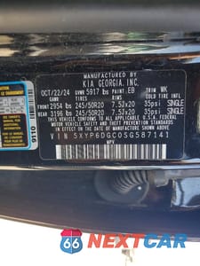 Zdjęcie 13 z 13 samochodu: 2025 KIA TELLURIDE S VIN:5XYP6DGC0SG587141 - miniatura