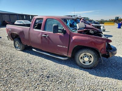 Czwarte zdjęcie samochodu z boku: 2008 CHEVROLET SILVERADO K2500 HEAVY DUTY VIN:1GCHK29K28E163485 - miniatura