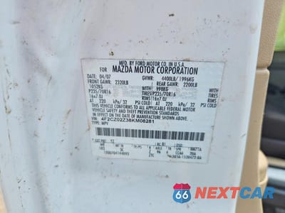 Zdjęcie 13 z 13 samochodu: 2008 MAZDA TRIBUTE I VIN:4F2CZ02Z38KM08281 - miniatura
