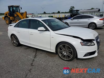 Czwarte zdjęcie samochodu z boku: 2010 AUDI A4 PRESTIGE VIN:WAUKFAFL4AN013530 - miniatura