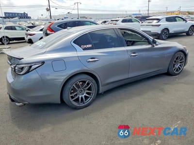 Trzecie zdjęcie samochodu z tyłu: 2019 INFINITI Q50 3.0T LUXE VIN:JN1EV7AP2KM517164 - miniatura