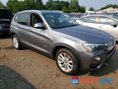 Czwarte zdjęcie samochodu z boku: 2015 BMW X3 XDRIVE28I VIN:5UXWX9C56F0D57856 - miniatura