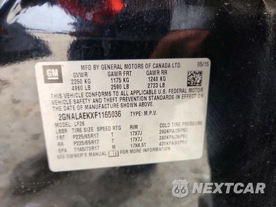 Zdjęcie 13 z 13 samochodu: 2015 CHEVROLET EQUINOX LS VIN:2GNALAEKXF1165036 - miniatura