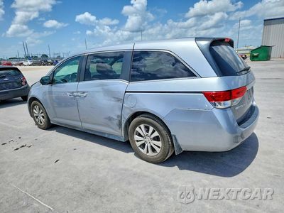 Drugie zdjęcie samochodu z przodu: 2017 HONDA ODYSSEY EX VIN:5FNRL5H4XHB024595 - miniatura